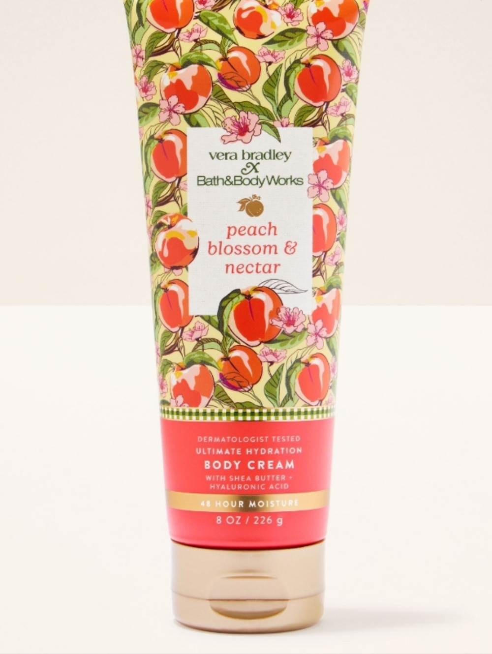Peach Blossom & Nectar Body Cream - Pink